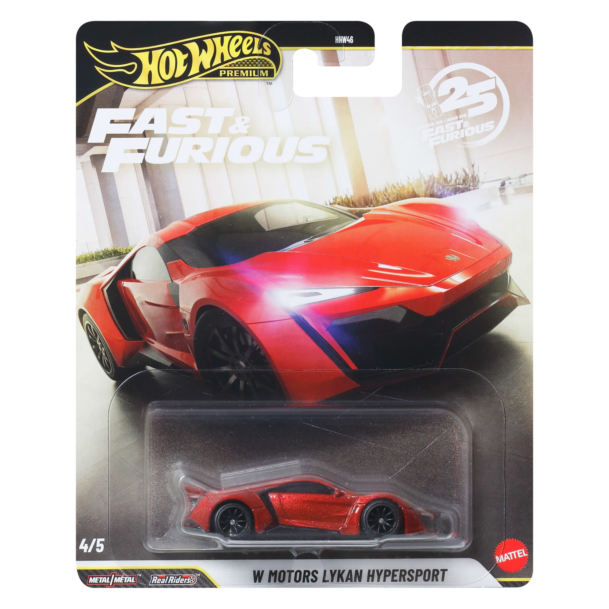 Hot Wheels Premium Fast & Furious W Motors Lykan Hypersport