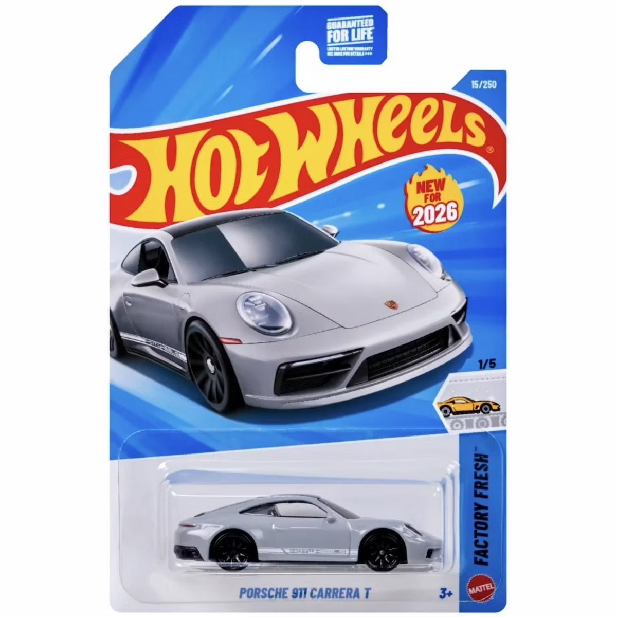 Hot Wheels Porsche 911 Carrera T Factory Fresh New 2026