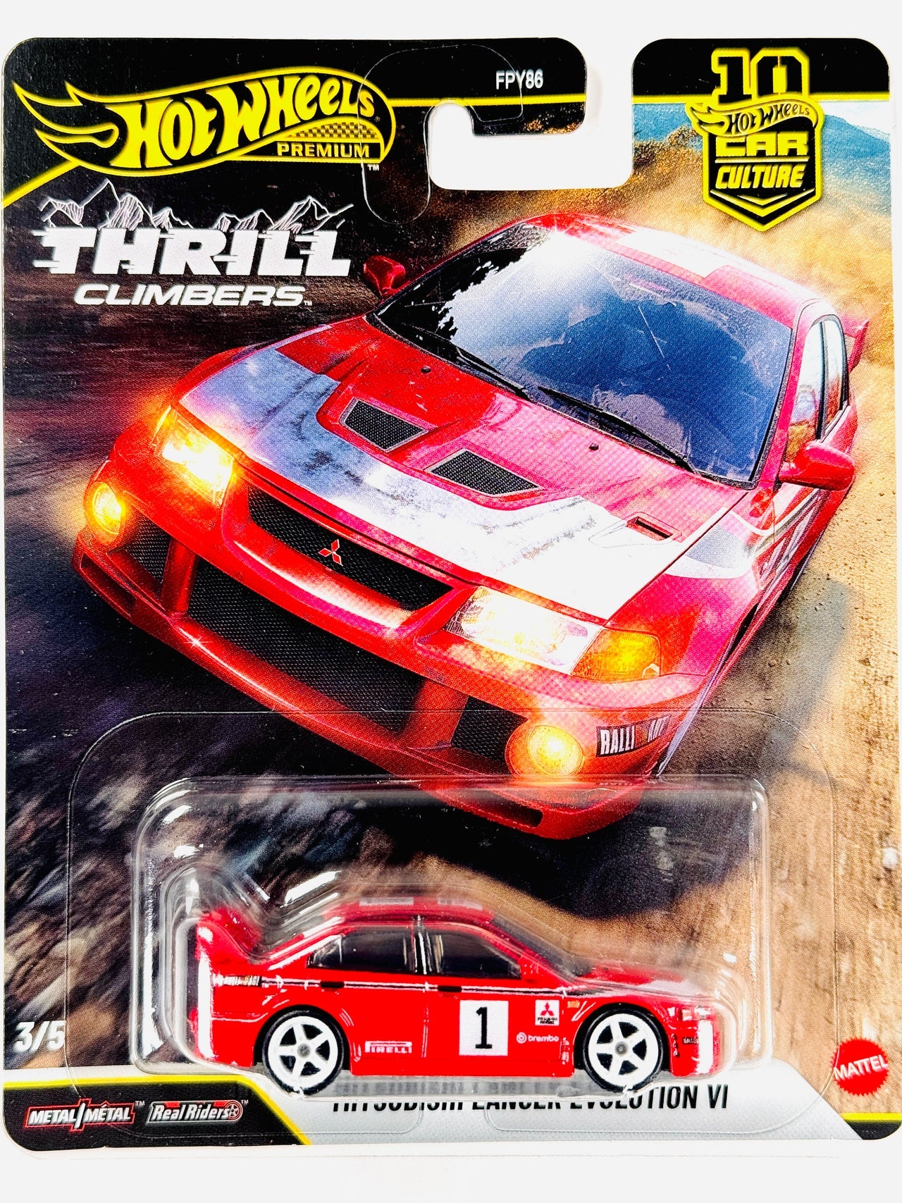 Hot Wheels 2026 Car Culture Thrill Climbers Subaru Impreza WRX