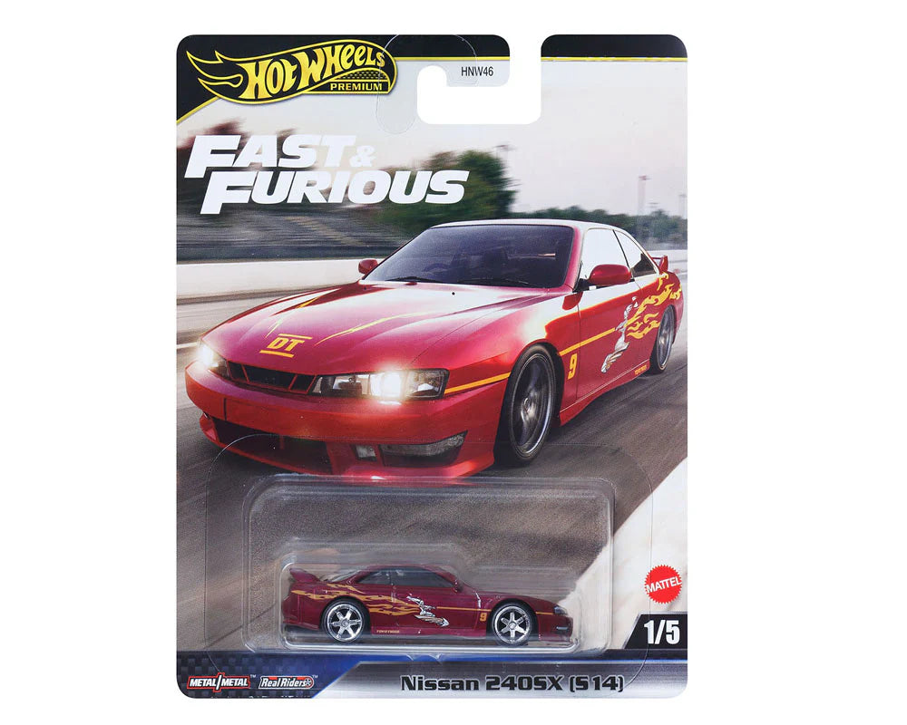 Hot Wheels 2025 Fast & Furious Nissan 240SX (S14)
